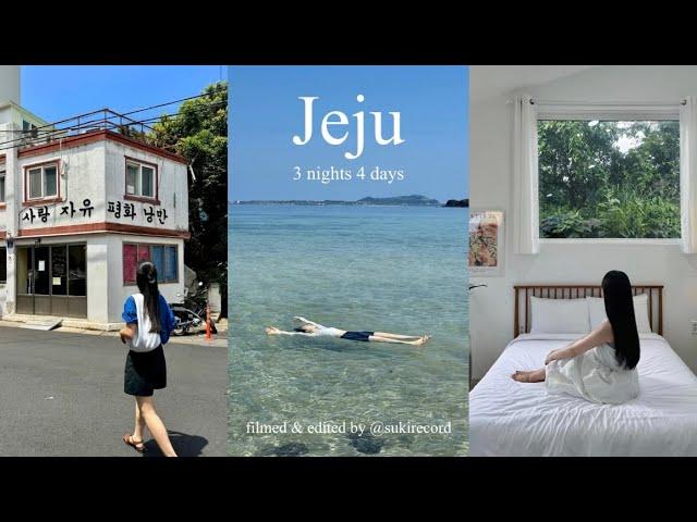 Jeju ️ 제주 동쪽 여행. 숙소맛집카페 총정리. 폭염주의보 