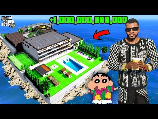 Shinchan And Franklin Done Gang Challenge And Become Billionaire In GTA5