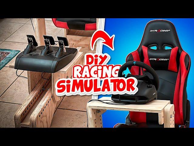 DIY RACING SIMULATOR SEAT