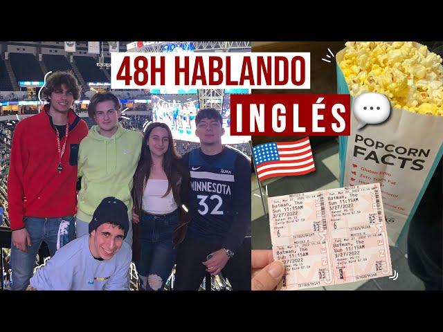  48h CONMIGO hablando INGLÉS en ESTADOS UNIDOS | Eva Bleider