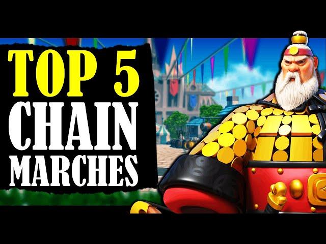 MY TOP 5 Chain Farming Commander Pairs (How to get them) - Rise of Kingdoms