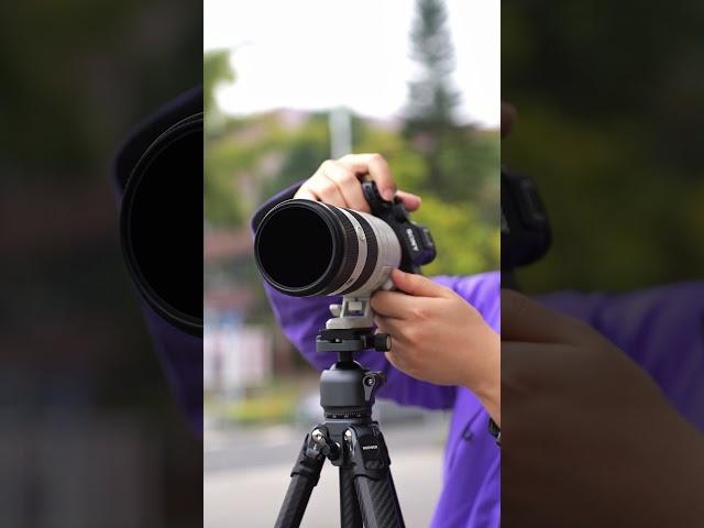 Exclusive ultra dark ND100000 filter for shooting a solar eclipse!
