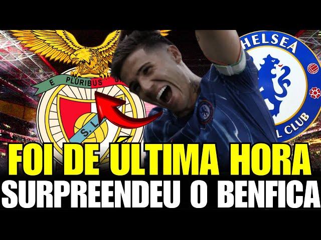 SURPRESA DE ÚLTIMA HORA! NINGUÉM ESPERAVA ISSO! NOTÍCIAS DO BENFICA! BENFICA