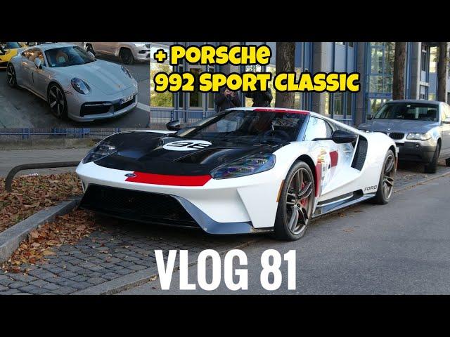 Der erste 992 Sport Classic in München! | Carspottingvlog