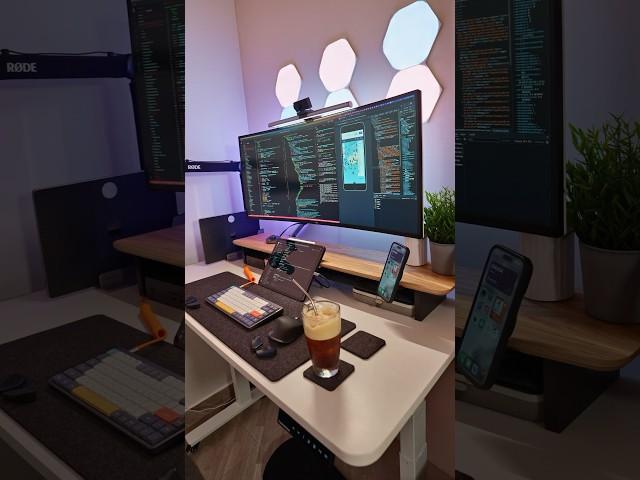 My work from home setup ️ #desksetup #setupinspo #setup #dreamsetup