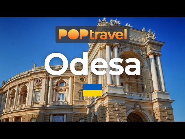 Walking in ODESA / Ukraine - Central City - 4K 60fps (UHD)