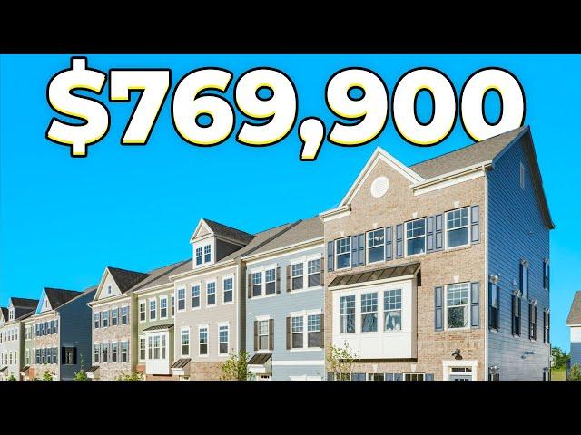 STUNNING MODEL HOME in Manassas Virginia | 4 Level | Dream Finders Homes | Jefferson Square