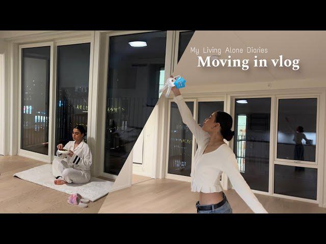 My Living Alone Diaries | Moving into my new apartment Pt.1, empty apartment tour 