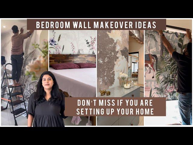 Bedroom Wall Makeover Ideas Want Aesthetically Beautiful Home? Try Magicdecor Premium Wallpaper