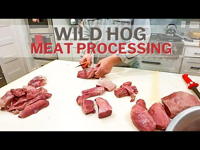 WILD HOG MEAT PROCESSING