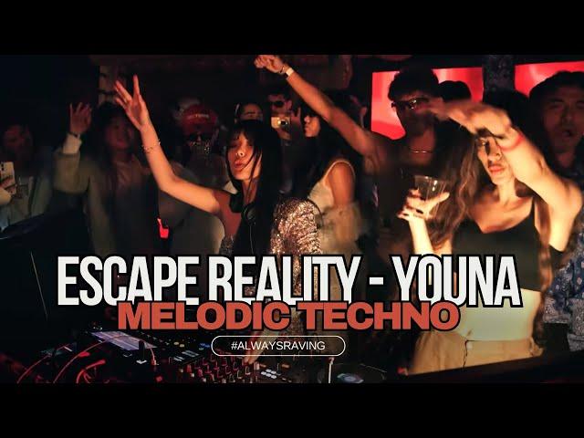 Escape Reality - Youna Live in Dubai | Melodic Techno DJ Set | #MelodicTechno #DubaiRave #Techno