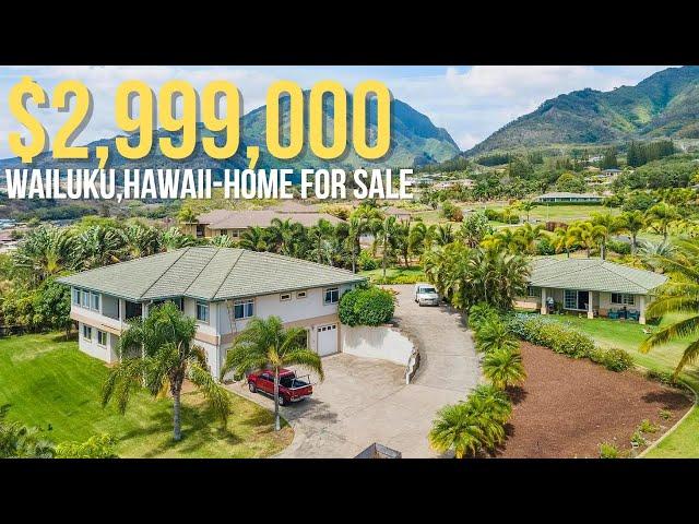 Maui Real Estate-Luxury Home For Sale , 404 Maika St Wailuku, Hawaii, Real Estate Video Tour.