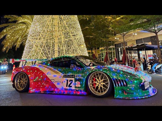 Ferrari 458 Christmas Lighting