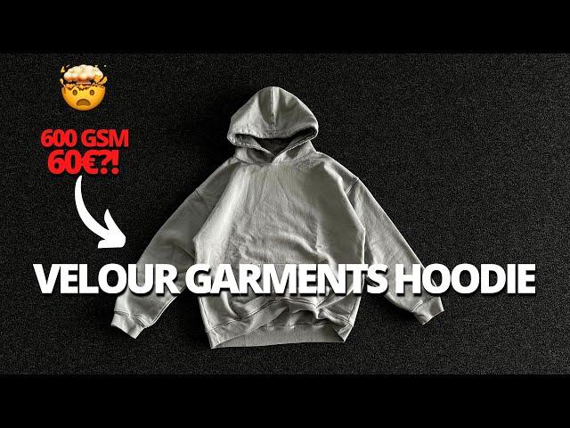 ️ Der BESTE HEAVY HOODIE für 60€ ?! ️VELOUR GARMENTS 600 GSM Hoodie im Check! | mubiix