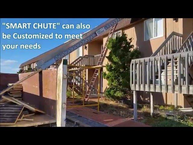 SMART CHUTE VIDEO IN USE ON COMMERCIAL PROJECT