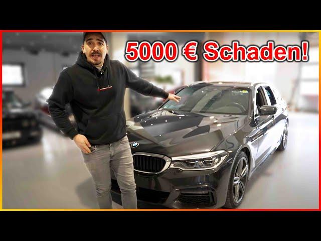 ALBTRAUM LEASING RÜCKGABE: Böse Kratzer in BMW 540i G31 