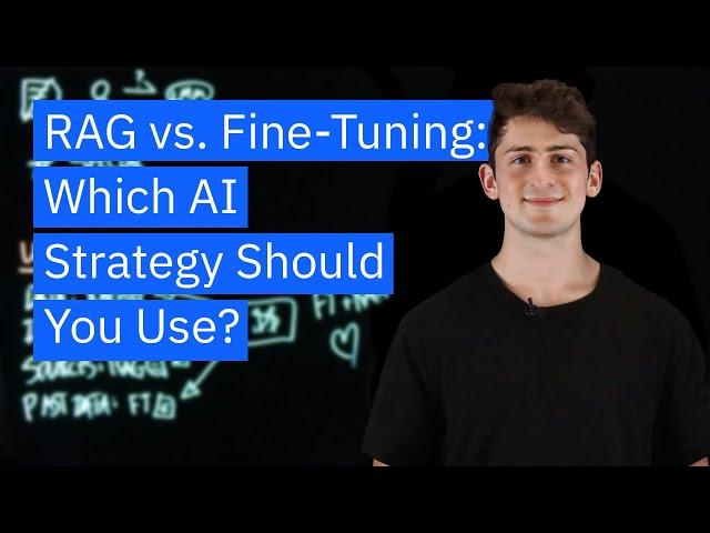 RAG vs. Fine Tuning