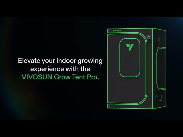 VIVOSUN Grow Tent Pro | Where plants thrive with minimal light leakage