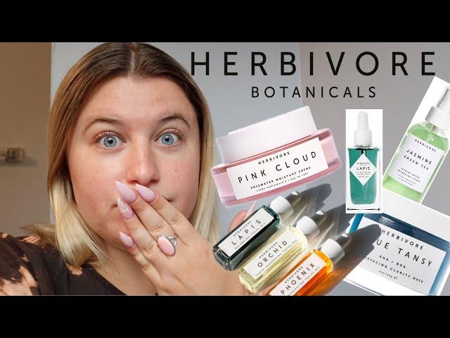 I USE ONLY HERBIVORE SKINCARE FOR A MONTH | Hannah Tyson