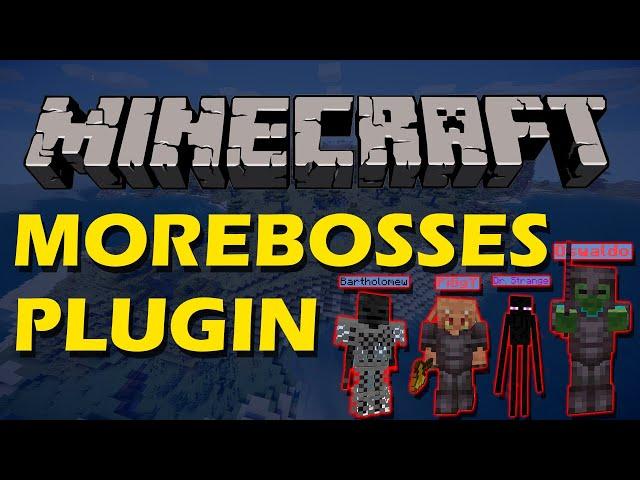 New mobs in Minecraft with MoreBosses Plugin