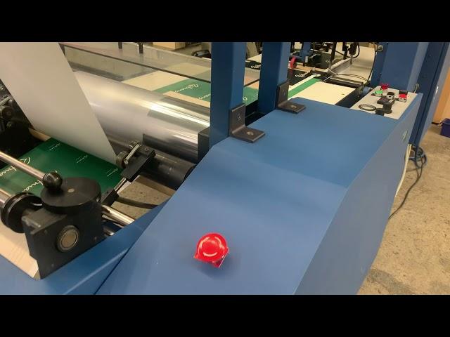 D&K Acculam single side laminator