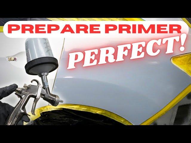 How to get perfect primer before painting your car!