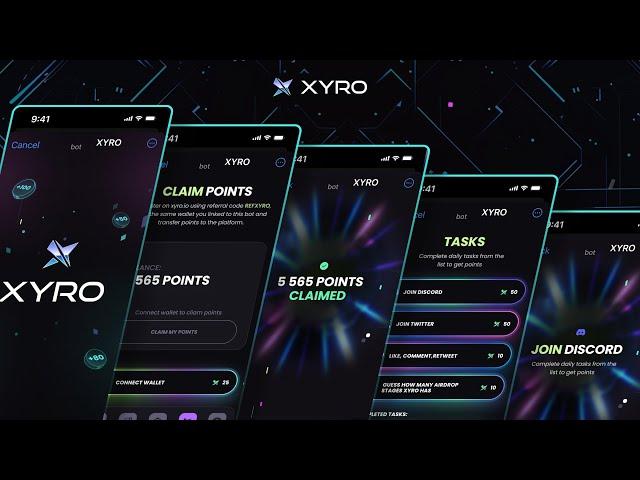 How To Claim XYRO Portal Points on Telegram Mini-App