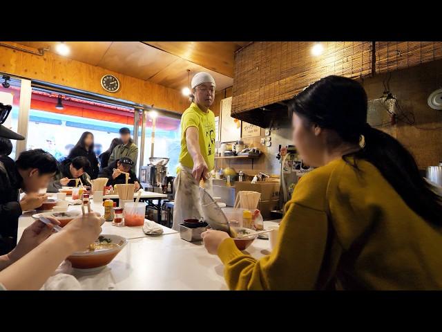 替玉無限！３時間で爆売れ閉店する九州男児アニキの東京最強豚骨ラーメン屋丨Tokyo Ramen Food