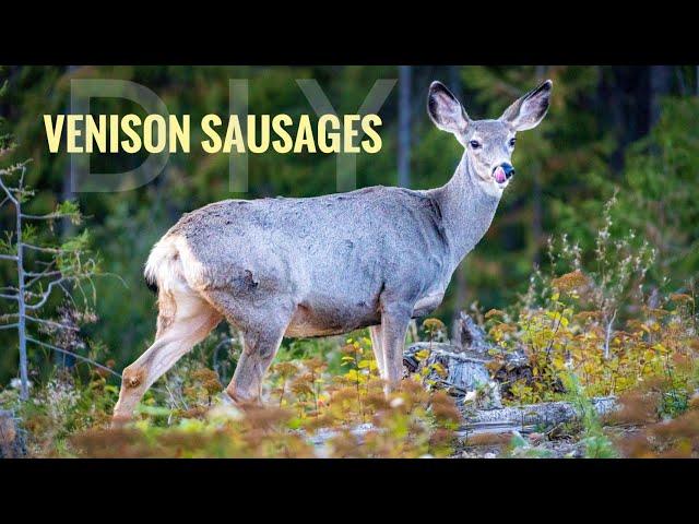 HOW to MAKE Deer Sausages at Home