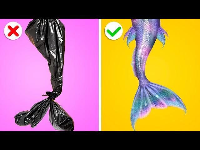 Extreme Makeover from Wednesday to Mermaid || Wednesday vs Enid