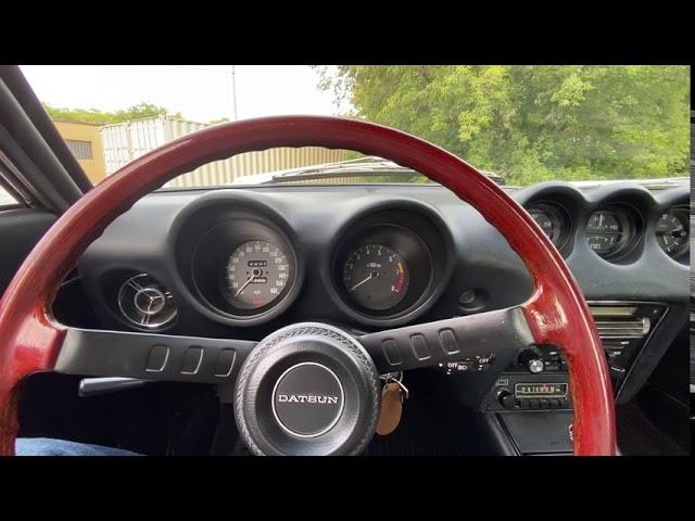 Datsun Series 1 240Z Hot Start and Operations Check