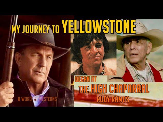 YELLOWSTONE & HIGH CHAPARRAL’s Rudy Ramos!  Exclusive On-Location Star Studded Stories! AWOW