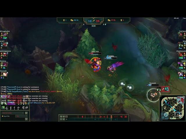 1v5 Warwick Penta