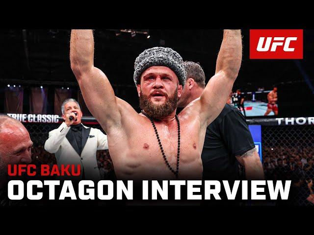Rafael Fiziev Octagon Interview | UFC Baku