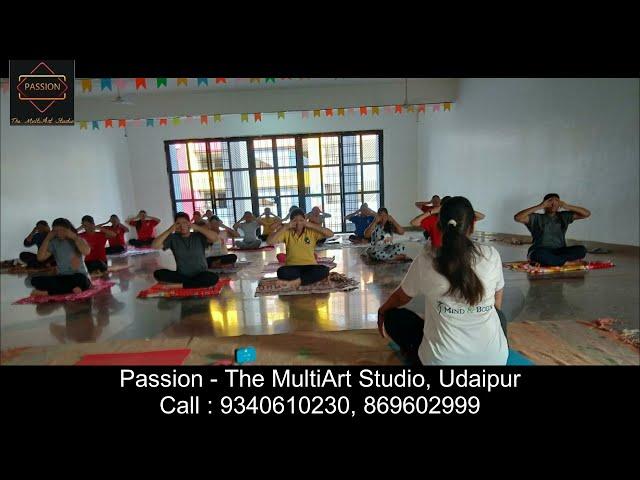 Yoga workshop by passion - The MultiArt Studio, Udaipur | Dance class in udaipur | Best dance studio