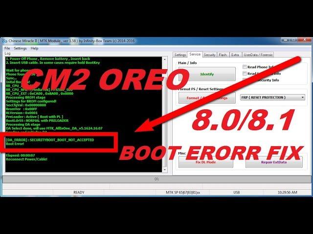 CM2 OREO 8.0/8.1 BOOT ERROR PROBLEM SOLVE