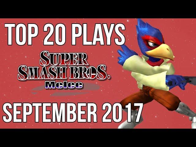 Top 20 SSBM Plays of September 2017 - Super Smash Bros Melee