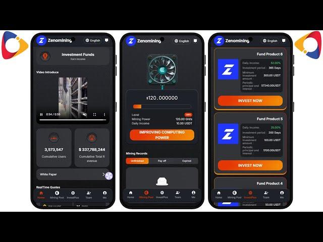 DOWNLOAD FREE NULLED SCRIPT tutorial Install Hyip ZENOMINING Php Script
