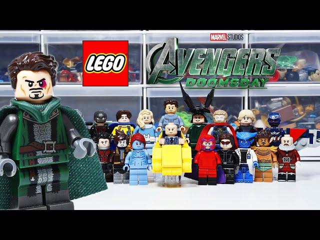 BUILDING LEGO AVENGERS DOOMSDAY CONFIRMED CHARACTERS!!! 