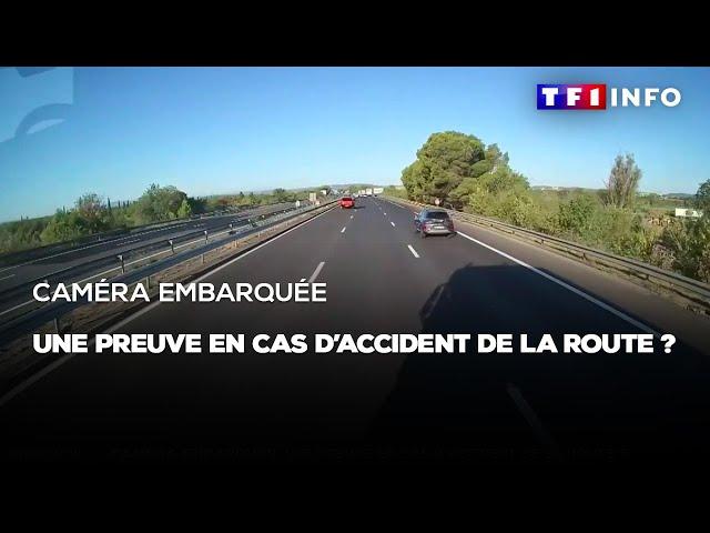 Caméra embarquée : une preuve en cas d'accident de la route