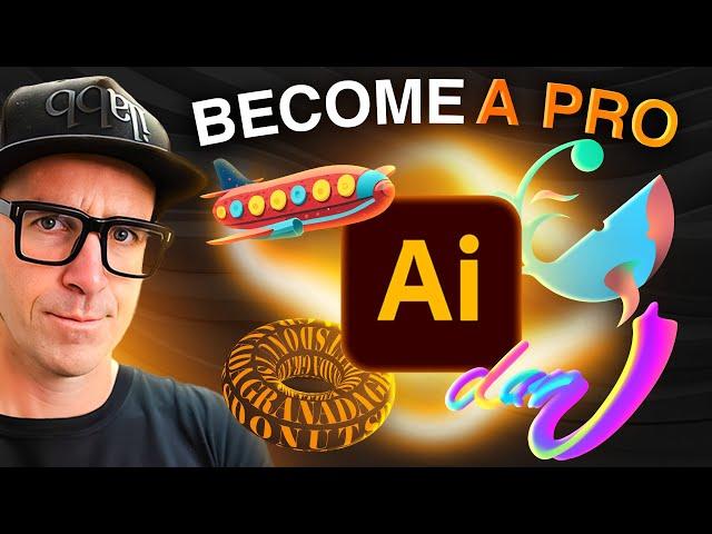 Adobe Illustrator Advanced Tutorial | A 2 Hour Masterclass