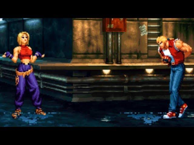 Blue Mary and Terry Bogard INTRO