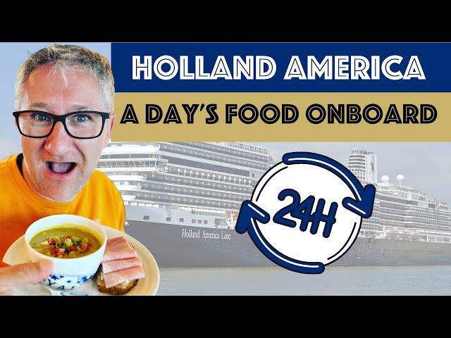 Cruise Ship Food Challenge: 24 Hours on Holland America