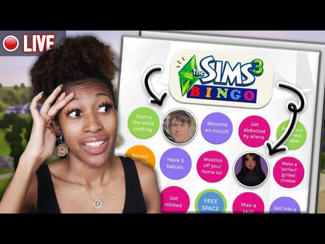  PLAYING SIMS 3 BINGO FOR ITS 13TH ANNIVERSARY!  (feat. @AuroraSims & @Ayeron)