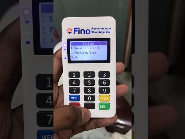 FINO ki mini ATM machine ||
