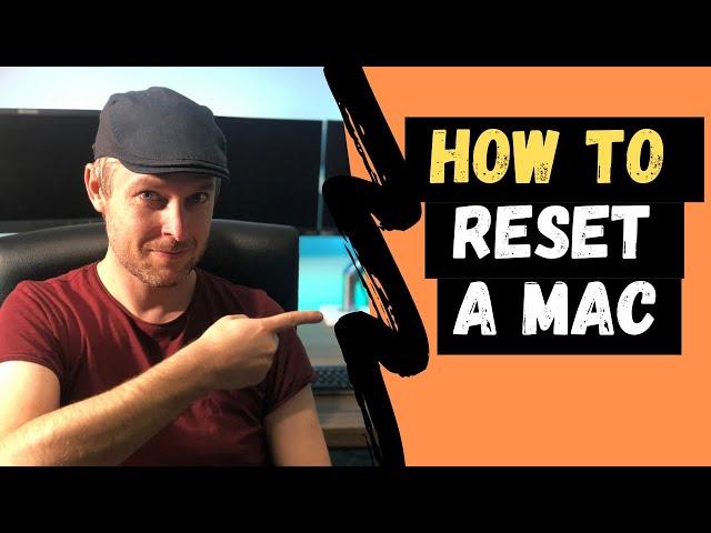 How to FACTORY RESET and ERASE + RESTORE your MAC to default