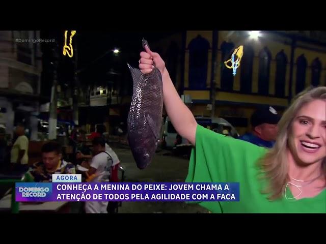 Conheça Bia Oliveira, a ‘menina do peixe’ que viralizou nas redes sociais