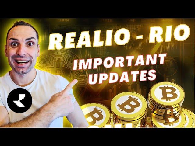 Realio - Rio Token Important Updates!! Must watch Video if You Hold RIO Token/ Crypto Phil