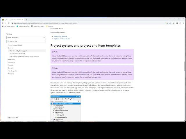 Python in Visual Studio 2022!
