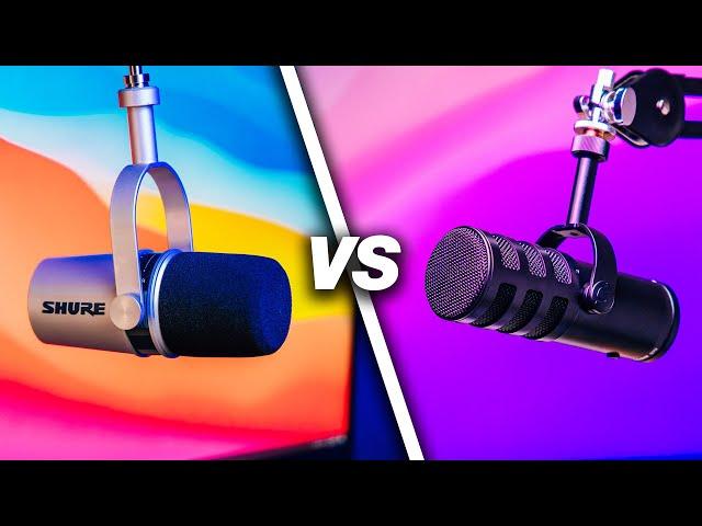 Best Microphone for Podcasting & Live Streaming (Shure MV7 vs Samson Q9U Review)